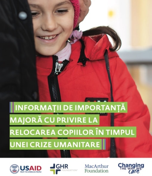 Informații De Importanță Majoră Cu Privire La Relocarea Copiilor În Timpul Unei Crize Umanitare